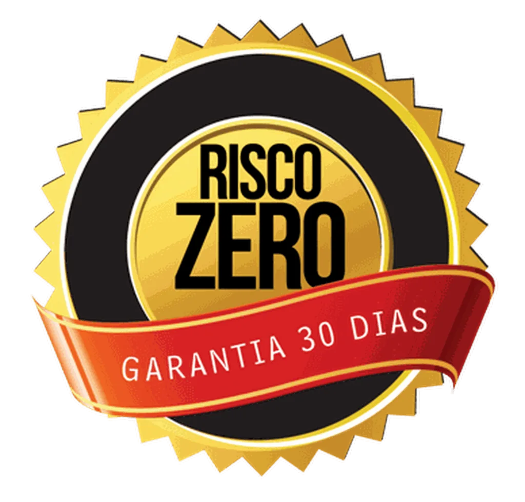 Selo Risco Zero - Garantia 30 Dias